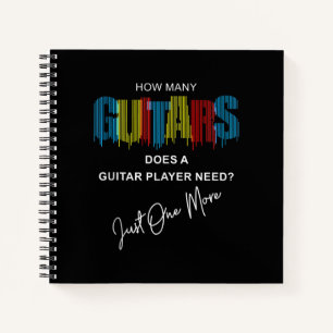 How Many Guitars Does A Guitar Player Need Just On Notebook