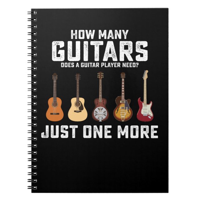 How many guitars does a guitar player need Just on Notebook (Front)