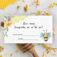 How many honeycombs baby shower game