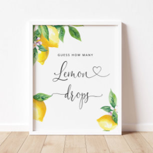 How many lemon drops are in the jar poster