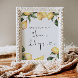 How many lemon drops are in the jar poster