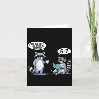 How Many Night A Week Should You 67 Reading Teache Card