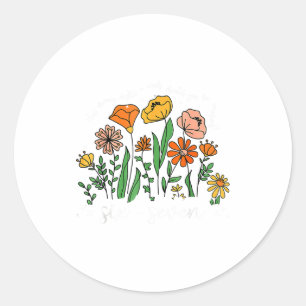 How Many Night A Week Should You Be Reading 67 Mem Classic Round Sticker