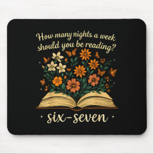 How Many Night A Week Should You Be Reading 67 Mem Mouse Mat