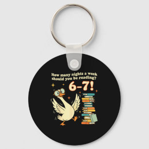 How Many Night A Week Should You Be Reading 67 Tea Key Ring
