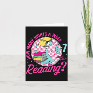 How Many Nights A Week Should You Be Reading 67 Me Card