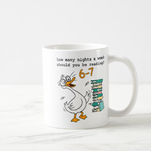 How Many Nights A Week Should You Be Reading 67 Me Coffee Mug