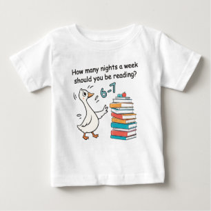 How Many Nights a Week Should You Be Reading 6-7 Baby T-Shirt