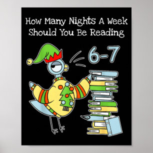 How Many Nights A Week Should You Be Reading 6–7 F Poster