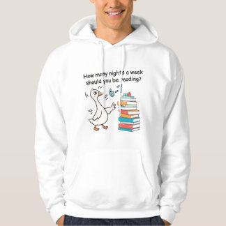 How Many Nights a Week Should You Be Reading 6-7 Hoodie