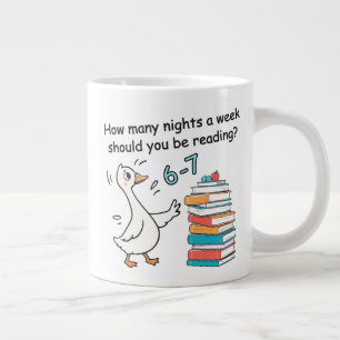 How Many Nights a Week Should You Be Reading 6-7 Large Coffee Mug