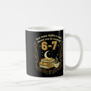 How Many Nights A Week Should You Be Reading 6 7 M Coffee Mug