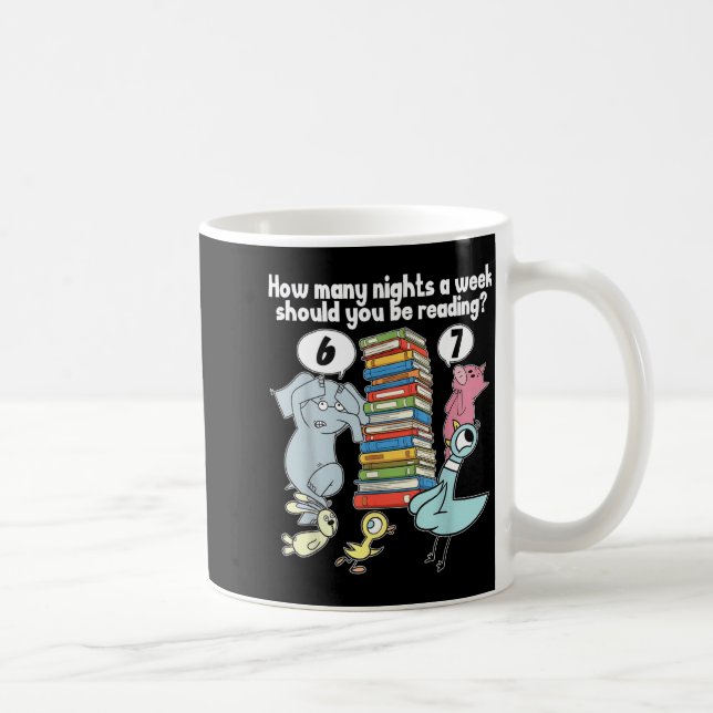 How Many Nights A Week Should You Be Reading 6–7 M Coffee Mug (Right)