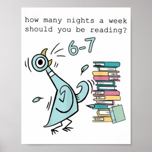 How Many Nights A Week Should You Be Reading 6 7 S Poster