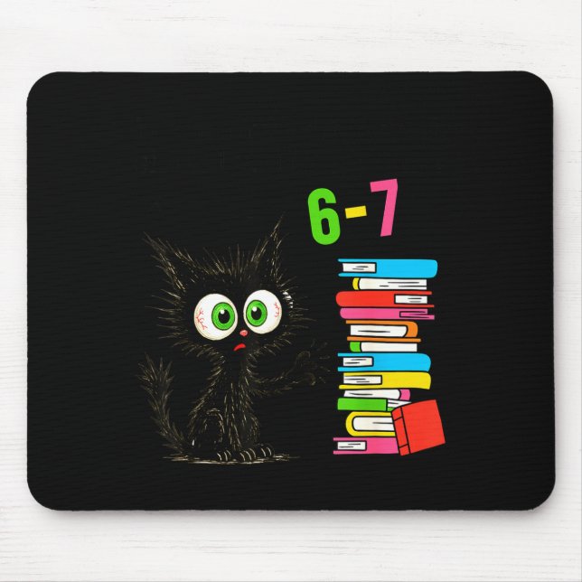 How Many Nights A Week Should You Be Reading 6–7 T Mouse Mat (Front)