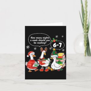 How Many Nights A Week Should You Be Reading 6-7 X Card