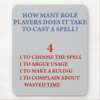 How Many Players to Cast a Spell Mouse Mat