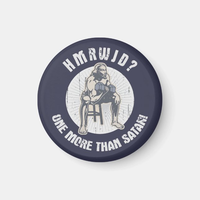 How Many Reps Magnet (Front)