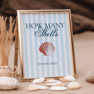 How many Shells Guessing Game Poster