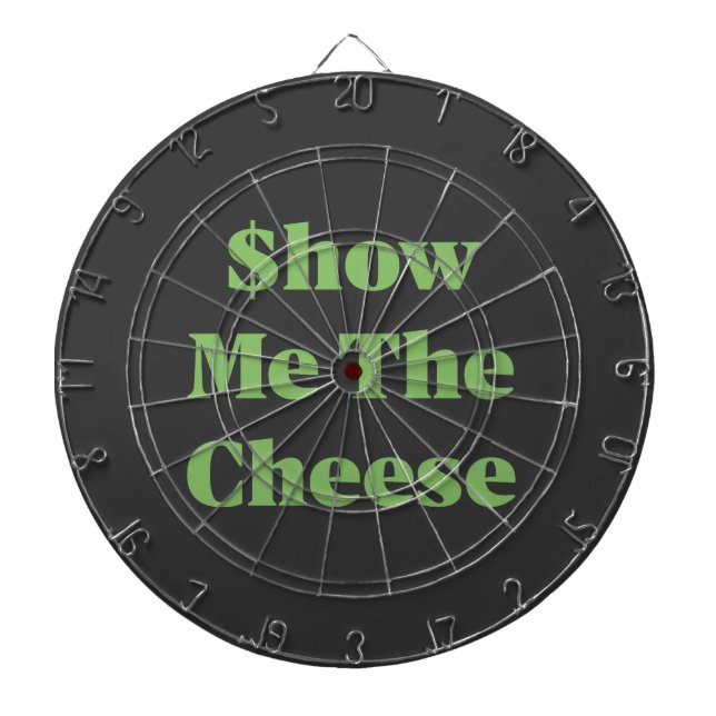 $how Me The Cheese Dartboard (Front)