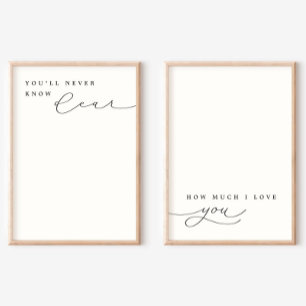 How Much I Love You Lullaby Nursery Decor