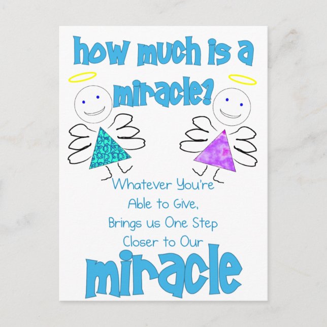 How Much is a Miracle? Postcard (Front)