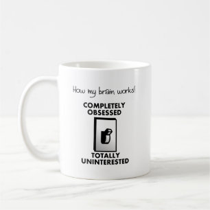 How My Brain Works Funny Mug