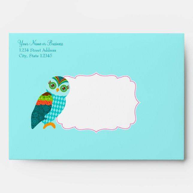How Now Little Owls? Envelopes (Front)