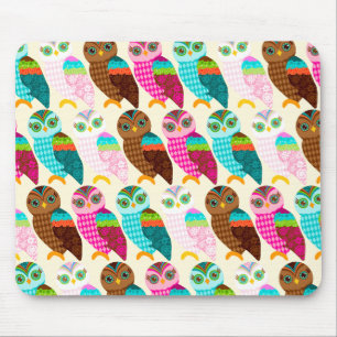 How Now Little Owls? Mouse Mat