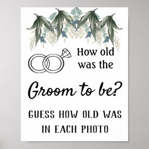 How old was the Groom to be? Flowers Poster