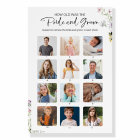 How Old Were They Bride & Groom Bridal Shower Sign