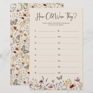 How Old Were They Game