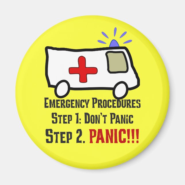 How Paramedics Respond to Your Emergency Magnet (Front)