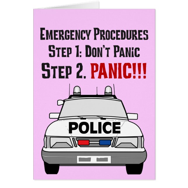 How Police Officers Respond to Your Emergency (Front)