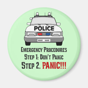 How Police Officers Respond to Your Emergency Magnet