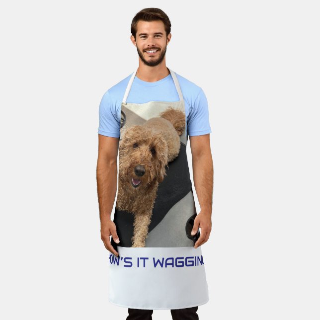 How’s it wagging chefs apron  (Worn)