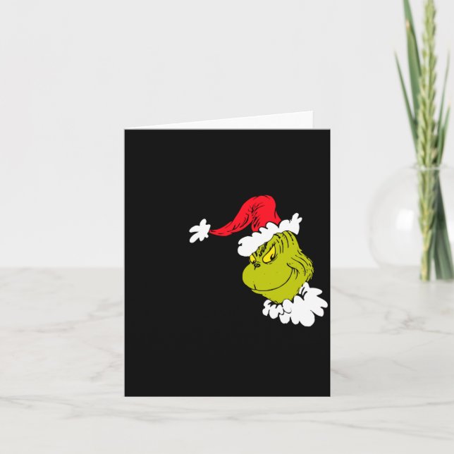 How Stole Christmas Hes A Mean One  Card (Front)