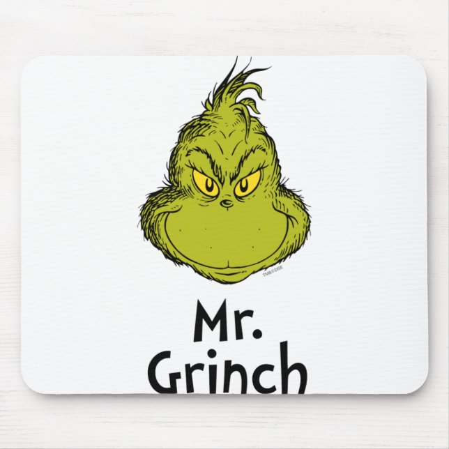 How Stole Christmas Mr  Mouse Mat (Front)