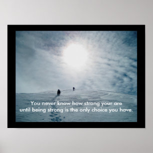 How strong you are - art print