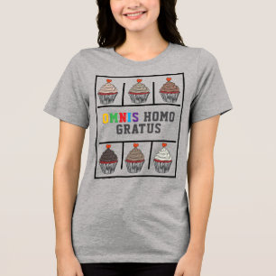 How Sweet Grid, in Latin, Tri-Blend Shirt