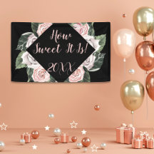 How Sweet It Is Pink Roses Graduation