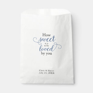 How Sweet It Is Wedding Favour Treat Bags