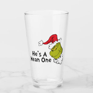 How the Grinch Stole Christmas   He's A Mean One Glass