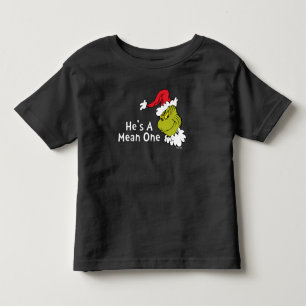 How the Grinch Stole Christmas He's A Mean One Toddler T-Shirt