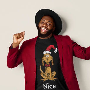 How the Grinch Stole Christmas   Max is Nice Tri-Blend Shirt