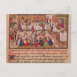 How the Noble King Alexander was Poisoned Postcard