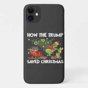 How The Trump Saved Christmas iPhone 11 Case