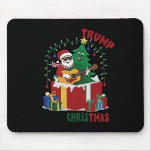 How The Trump Saved Christmas Funny Holiday Christ Mouse Mat