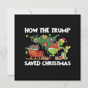 How The Trump Saved Christmas Invitation