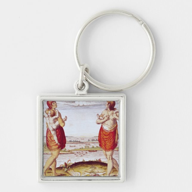 How the Women of Dasamonquepeuc Key Ring (Front)